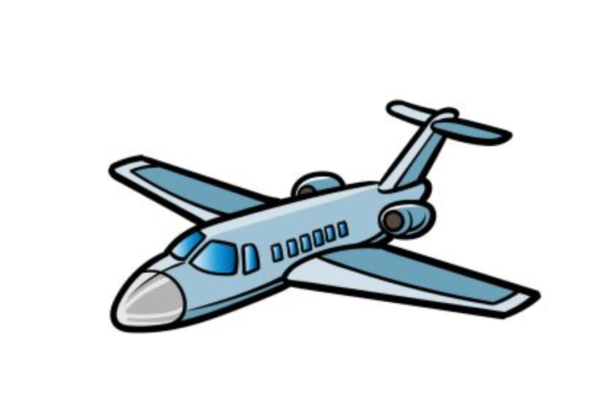 Draw A Cartoon Airplane