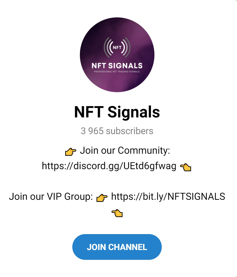 NFT Signals - Nftcrypto.io